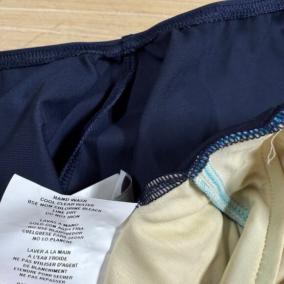 Miraclesuit NWT Spectra Trilogy One Piece Swimsuit Colorblock Size 16 Blue Black - Picture 6 of 11